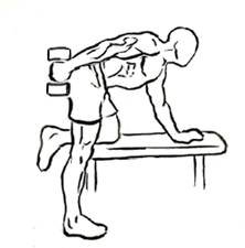 Dumbbell Tricep Kickback