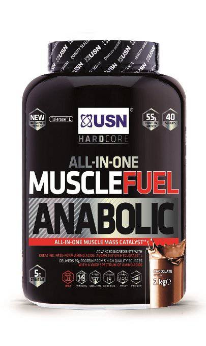 USN Muscle Fuel Anabolic Lean Muscle Gain Powder
