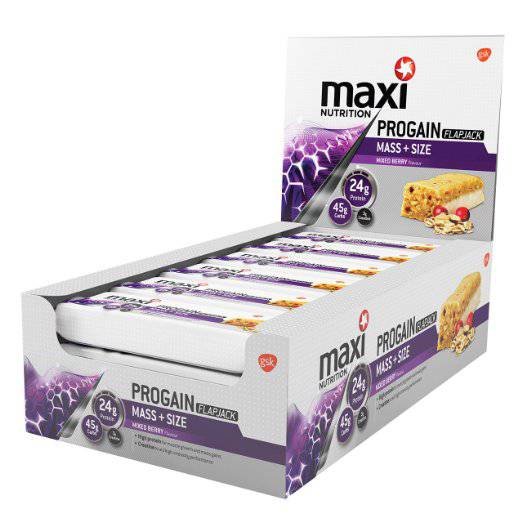 MaxiNutrition Progain Mass and Strength Flapjack Bars