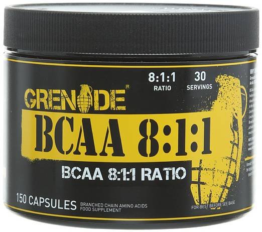 Grenade Essentials BCAAs 8 1 1